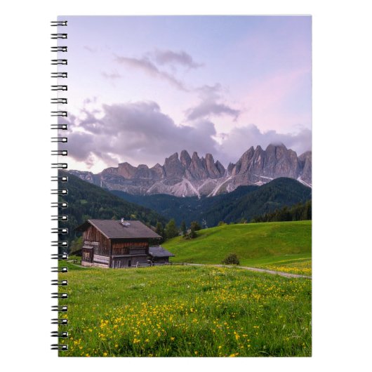 Carnet Maison dans les montagnes (Devant)