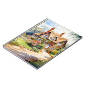 Carnet Maison de campagne anglaise (Côté gauche)