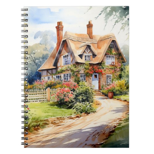 Carnet Maison de campagne anglaise (Devant)