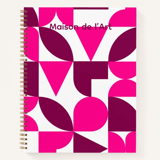 Carnet Maison de l'Art (Devant)