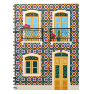 Carnet Maison de Lisbonne avec tuiles