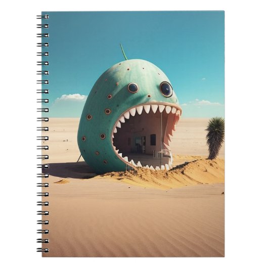 Carnet Maison de monstre du désert (Devant)