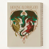 Carnet Maison du Dragon | Bouclier dragon (Dos)