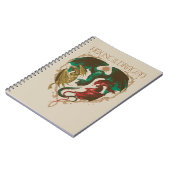 Carnet Maison du Dragon | Bouclier dragon (Côté gauche)