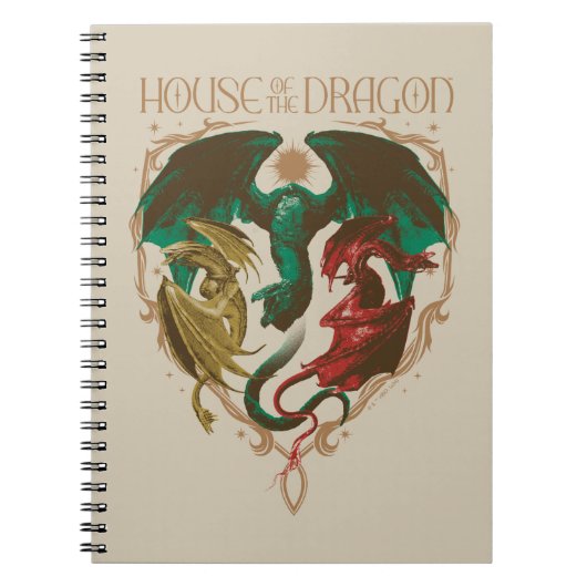 Carnet Maison du Dragon | Bouclier dragon (Devant)