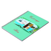 Carnet maison gitane vintage de caravane (Côté gauche)