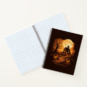 Carnet Maison hantée épouvantable Halloween (Intérieur)