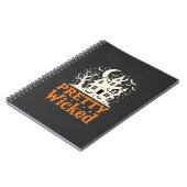 Carnet Maison hantée Halloween Pretty Wicked_1 (Côté gauche)