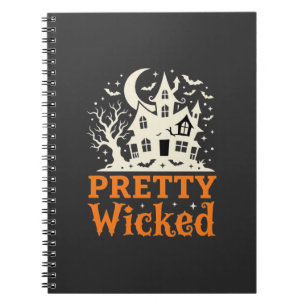 Carnet Maison hantée Halloween Pretty Wicked_1