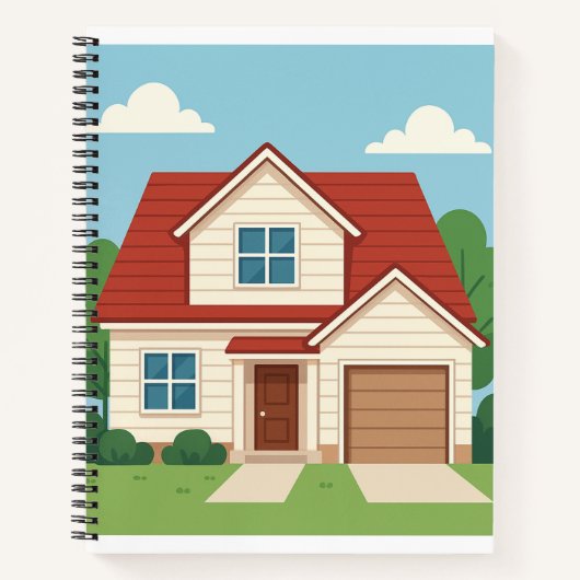 Carnet Maison simple (Devant)