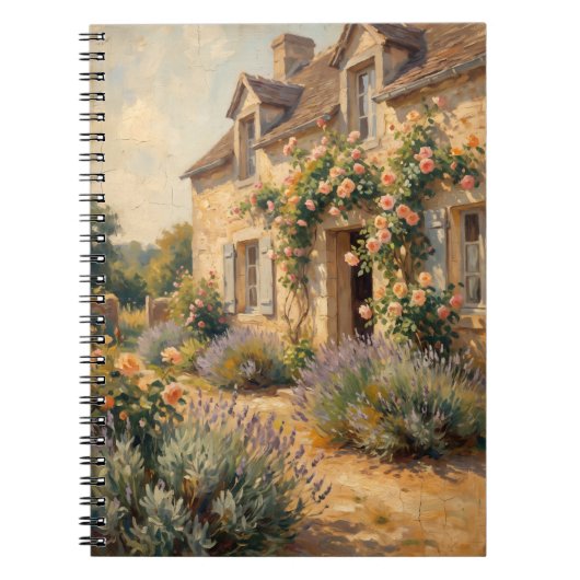 Carnet Maisonnette en pierre rustique en Provence (Devant)