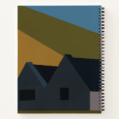 Carnet Maisons Montagnes Nature (Dos)