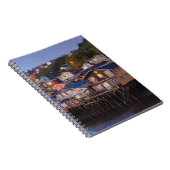 Carnet Maisons sur pilotis Palafito, vue élevée (Côté Droit)
