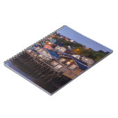 Carnet Maisons sur pilotis Palafito, vue élevée (Côté gauche)