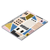 Carnet Maisons Tirées main sans couture Abstrait (Côté gauche)