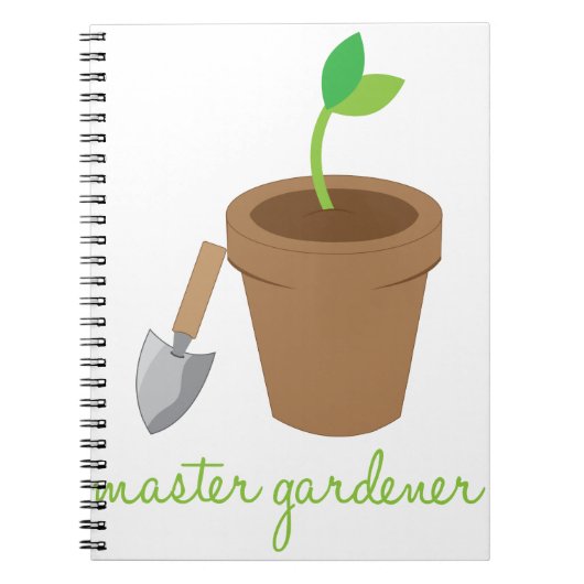 Carnet Maître Gardener (Devant)