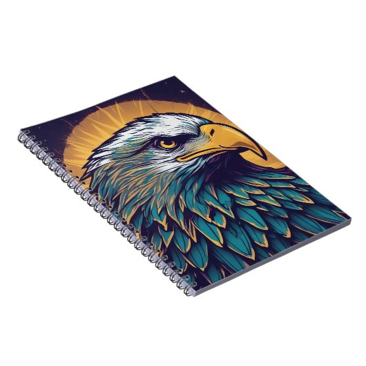 Carnet Majestic Bald Eagle (Côté Droit)