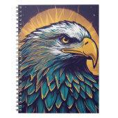 Carnet Majestic Bald Eagle (Devant)