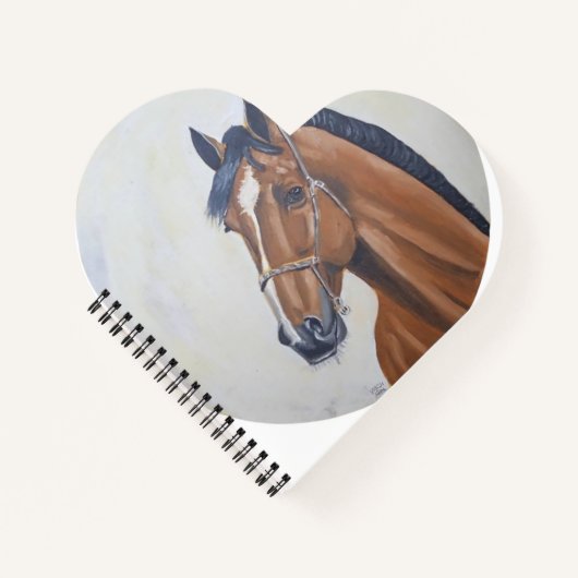 Carnet Majestic Horse Portrait T-Shirt (Devant)