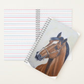 Carnet Majestic Horse Portrait T-Shirt (À l'intérieur)