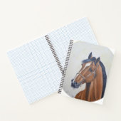 Carnet Majestic Horse Portrait T-Shirt (Intérieur)