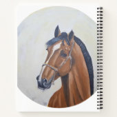 Carnet Majestic Horse Portrait T-Shirt (Dos)