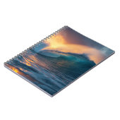 Carnet Majestic Ocean Waves Photo Notebook (Côté gauche)
