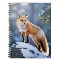 Majestic Winter Fox photographie