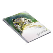 Carnet majestueux de guépard (Côté Droit)