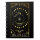 Carnet Majeure Arcana La Magicienne Carte Tarot  (Devant)