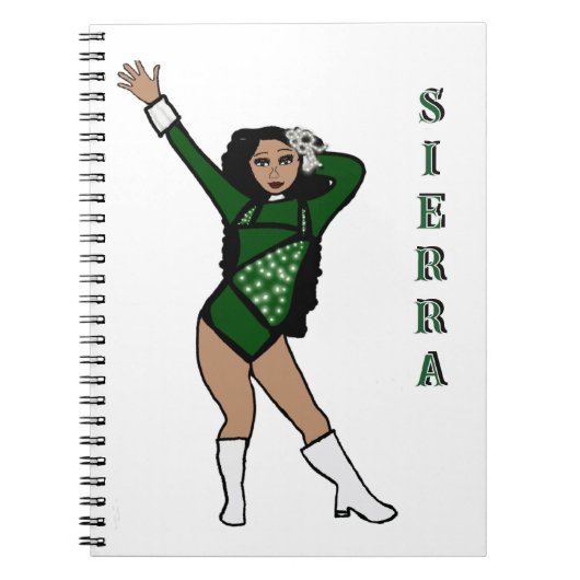 Carnet Majorette Tortue Vert Accent Blanc B (Devant)