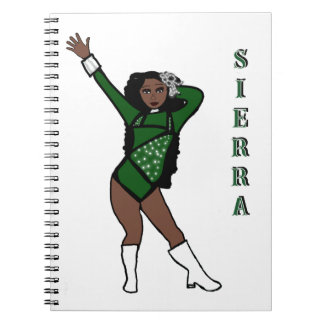 Carnet Majorette Turtle Green White Accent A