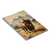 Carnet Majorité des plaines : Illustration du bison Vinta (Côté Droit)