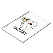 Carnet Mal de Dent Blague Drôle Pun Dentaire  (Côté gauche)