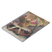 Carnet Mal de victoire de St Michael, c.1480 (tempera sur (Côté gauche)