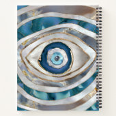 Carnet Mal Eye Textes minéraux et or (Dos)