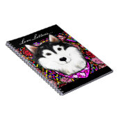 Carnet Malamute d'Alaska (Côté Droit)