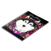 Carnet Malamute d'Alaska (Côté gauche)