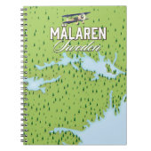 Carnet Mälaren Suède (Devant)