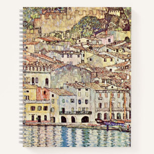Carnet Malcesine au lac de Garde par Gustav Klimt