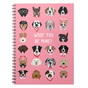 Carnet Malheur à vous être mon chien Motif visage