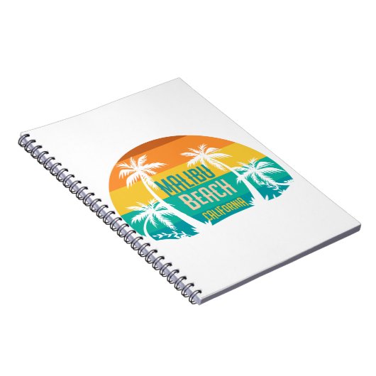 Carnet Malibu Beach Retro (Côté Droit)