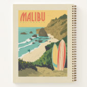 Carnet Malibu, Californie (Dos)
