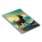 Carnet Malinoi Beach Surf Peinture belge (Côté Droit)