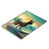 Carnet Malinoi Beach Surf Peinture belge (Côté gauche)