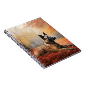 Carnet Malinoi belge en automne Leaves Fall Inspire (Côté Droit)