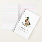 Carnet Mallard Duck Baby Shower Guest Book (À l'intérieur)