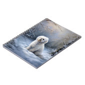 Carnet Maltais Laisser Neige Noël (Côté gauche)