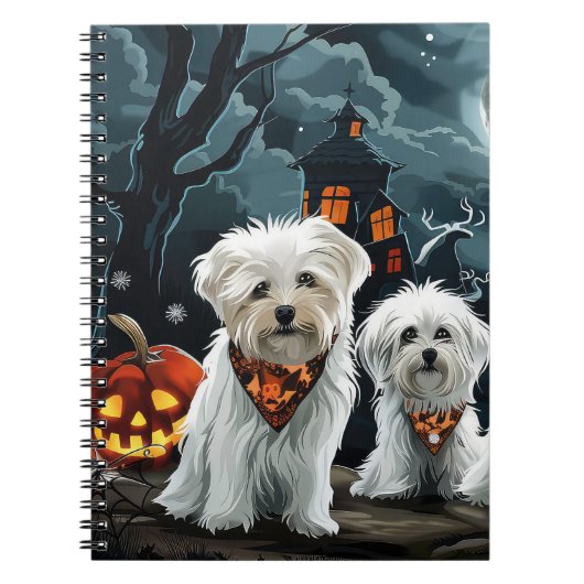 Carnet Maltese Halloween Épouvantable (Devant)