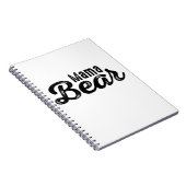 Carnet Mama Bear (Côté Droit)
